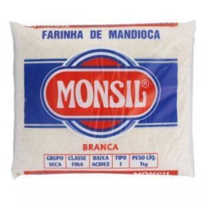 FARINHA MANDIOCA BRANCA MONSIL kg.(20) 00000004