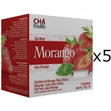 CHA MAIS MORANGO C/10 saches embal.(30)* 00000029