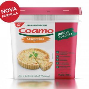 MARGARINA COAMO 80% lipidios S/SAL 14,5kg.(1) 00000482