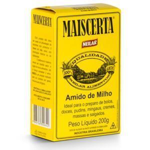 AMIDO DE MILHO MAISCERTA 200gr.(48) 00000965
