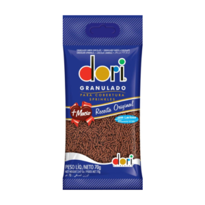 GRANULADO CHOCOLATE AO LEITE DORI 70gr.(30)* 00000773