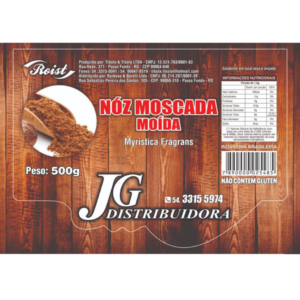 COND.NOZ MOSCADA PURA MOIDA JG PCT.500gr.(10) 00001222