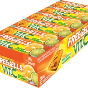 DROPS FREEGELLS VIT C CITRUS 12x10(36) - 00000338