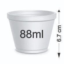 COPO TERMICO 88ml. C/20 DARNEL 3oz(100)* 00000635