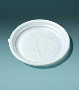 PRATO PLAST.P/CHURRASCO 21cm.BCO.C/10(50) 00000717