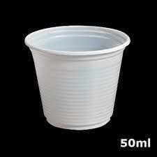 COPO PLAST.cafe 50ml.COPOZAN C/100 BRANCO(50) 00000733