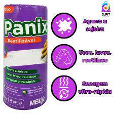 PANO PANIX BCO.REUTILIZAVEL 21x21cm.ROLO C/58(24) 00000816