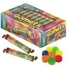 GOMA TUBO FRUTAS DORI 30x8un.(12) - 00000854