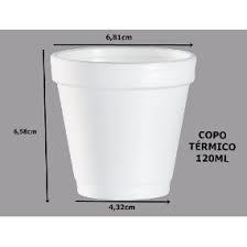 COPO TERMICO 120ml. C/20 DARNEL 4oz(50) 00000923