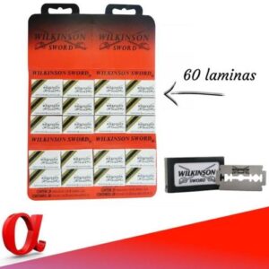 LAMINA BARBEAR INOX WILKINSON 20x3un.(24)* 00001008
