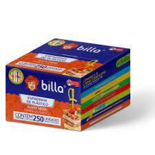 ESPADINHA DE PLASTICO 8cm.BILLA C/250(12) 00001048