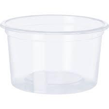 POTE PLAST.300ml.PS LISO GOLD TRRANNSP.C/50(20) 00001088