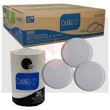 TAMPA ISOPOR P/POTE TERM.DARNEL 480ml.16oz C/20(25) 00001185