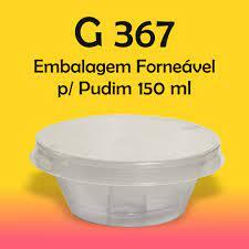 EMB.PLAST.G367 P/PUDIM 150ml.C/120cj.(1) 00001189