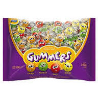 CHICLE BOLA GUMMERS SORTIDO 280gr. C/100(12) 00001204