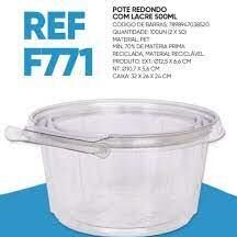 POTE PLAST.RED.TAMPA ARTIC.500ml.F771 C/100(1) 00001883