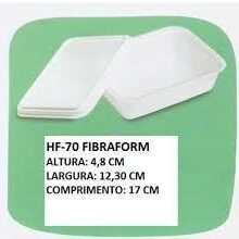 POTE ISOPOR QUADRADO 500ml. HF70 C/50(8) 00002952