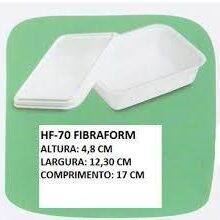 TAMPA ISOPOR P/POTE TERM.QUADR.500ml.HF70TP C/50(8) 00002953
