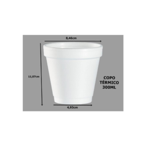 COPO TERMICO 300ml. C/20 DARNEL 10oz(50)* 00000704