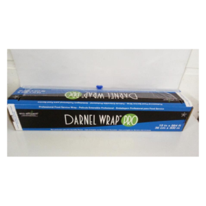 FILME PVC DARNEL C/SERRILHA DESLIZANTE 38cmX300m.(6) 00000657
