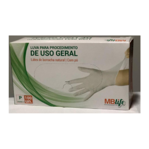 LUVA LATEX USO GERAL MEDIX P C/100(10) 00000618