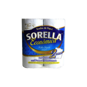 TOALHA PAPEL ROLO SORELLA 2x55und.(12)* 00000751