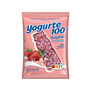 BALA MAST.YOGURTE"100" DORI 600gr.(24) 00000405