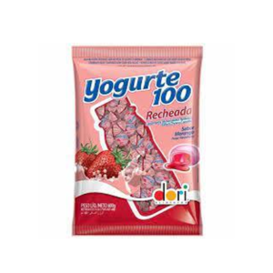 BALA RECH.YOGURTE "100" DORI 600gr.(24) 00001605