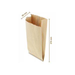 SACO PAPEL KRAFT NATURAL 1kg.35x28cm.C/500(10) 00000807
